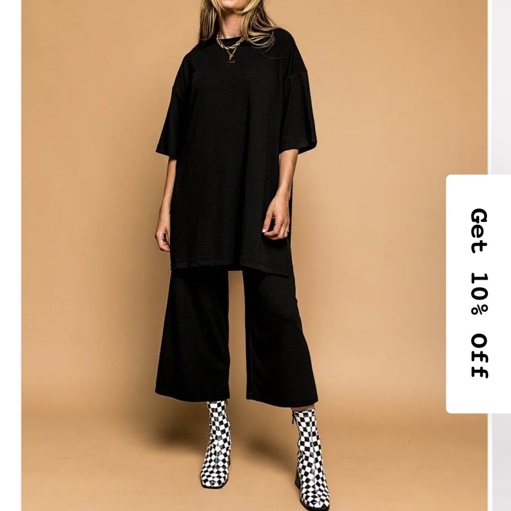 Dressed in LALA ribbed playsuit